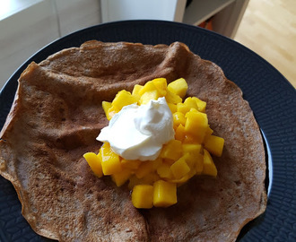 Pannkaka på banan