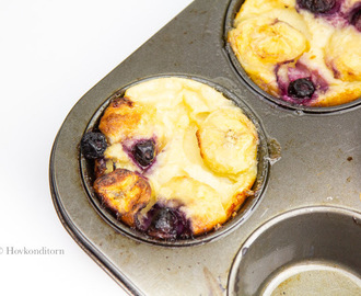 Blueberry Banana Muffin Pancakes