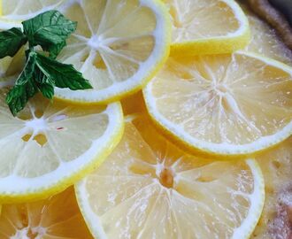 Sval sommarpaj med citron