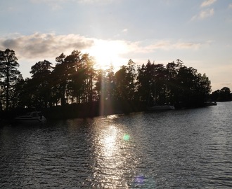 Med Forbina till naturhamn Granskär