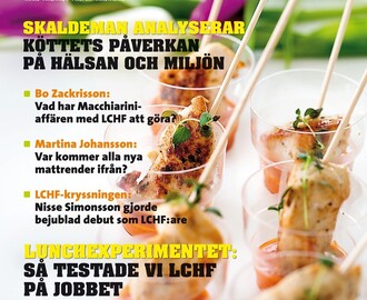 Tema cocktailparty i LCHF magasinet!