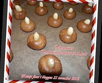 Julpepparnötter i Marmor´s Julblogg