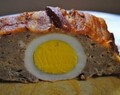 Farsbrød med bacon og æg
