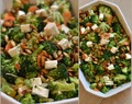 Broccolisalat med feta og græskarkerner