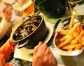 Moule frites – med ovnsbakte poteter og hjemmelaget majones