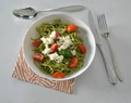 Supergreen pesto pasta!