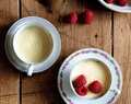 Lemon posset med hallon