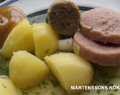 Korvgryta med fläskkorv och potatis