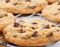 It takes 10 minutes to make these choco-chip cookies; check out the recipe here