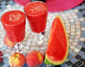 Hydrate me Please – Vattenmelon, persika och hallon Svalkande Juicepress recept