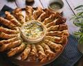 Baked Camembert With Pancetta Breadstick Twists