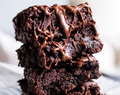 Fudgy Triple Chocolate Paleo & Vegan Brownies