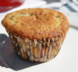 muffins med karamellfärg