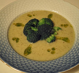 broccoli potatis purjolök soppa