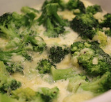 lchf gratäng broccoli creme fraiche