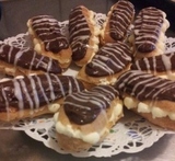 eclair med vaniljkräm