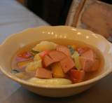 grønnsakssuppe buljong