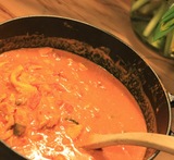 nyttig kyckling curry gryta