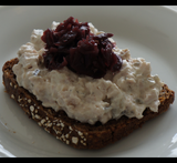 skinkesalat med creme fraiche