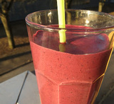 smoothie med acai pulver