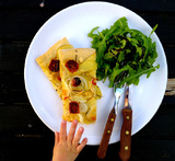 lækker salat til pizza