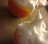 apelsinsorbet glassmaskin