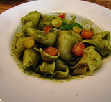 lax pasta spenat pesto