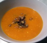 lækker butternut squash suppe