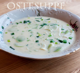 ostesuppe med porrer