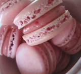 rosa macarons