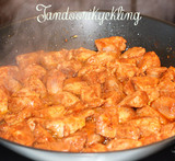 indisk kyckling tandoori sås