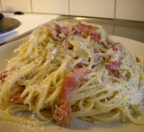 carbonara sås med grädde