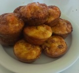 suolaiset muffinit ilman munaa