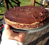 raw food choklad cheesecake