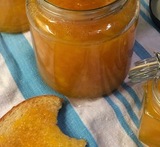 aprikosmarmelad på torkade aprikoser