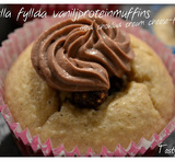 muffins med nutella frosting