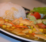 kinesisk kyckling curry