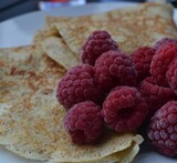 råg pannkakor