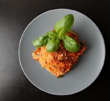 fedtfattig lasagne med spinat