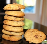 cookies med melkesjokolade