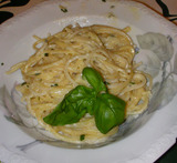 pasta gorgonzola kött