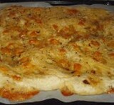 foccacia brød med ost