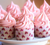 amerikanske cupcakes med frosting