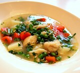 grönsakssoppa med klimp
