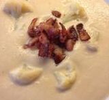 kremet suppe med bacon