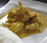 indisk kyckling korma