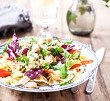 sallad med cashewnötter