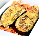 bakt aubergine