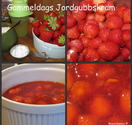 Jordgubbskräm