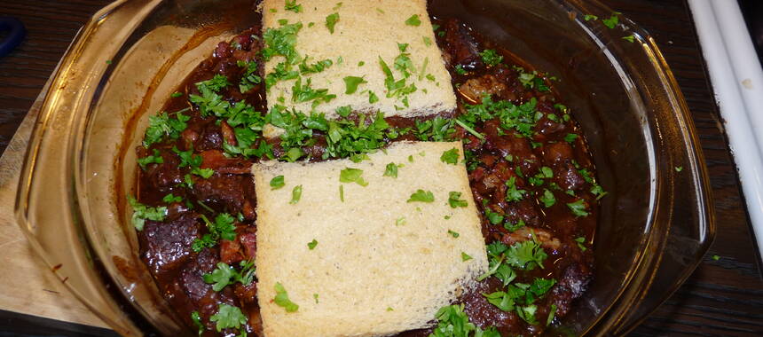 Carbonade alla fiamminga ( Flamländsk köttgryta)